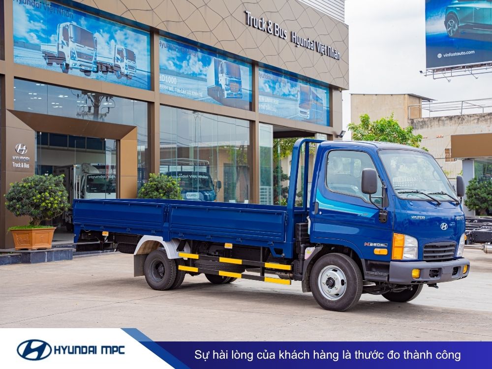 Giá xe tải Hyundai Mighty N250SL thùng lửng 2T - 2.5T